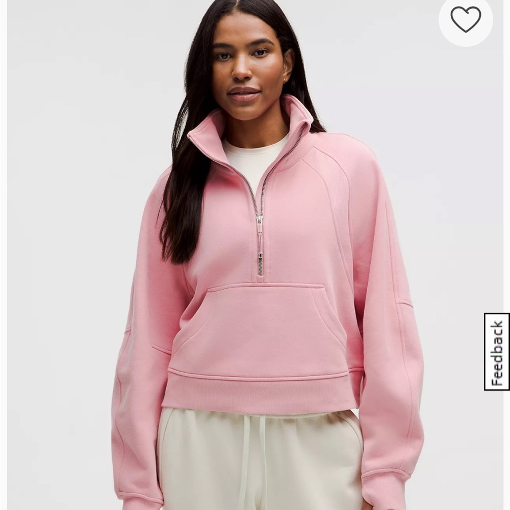 Scuba Oversized Funnel-Neck Half Zip